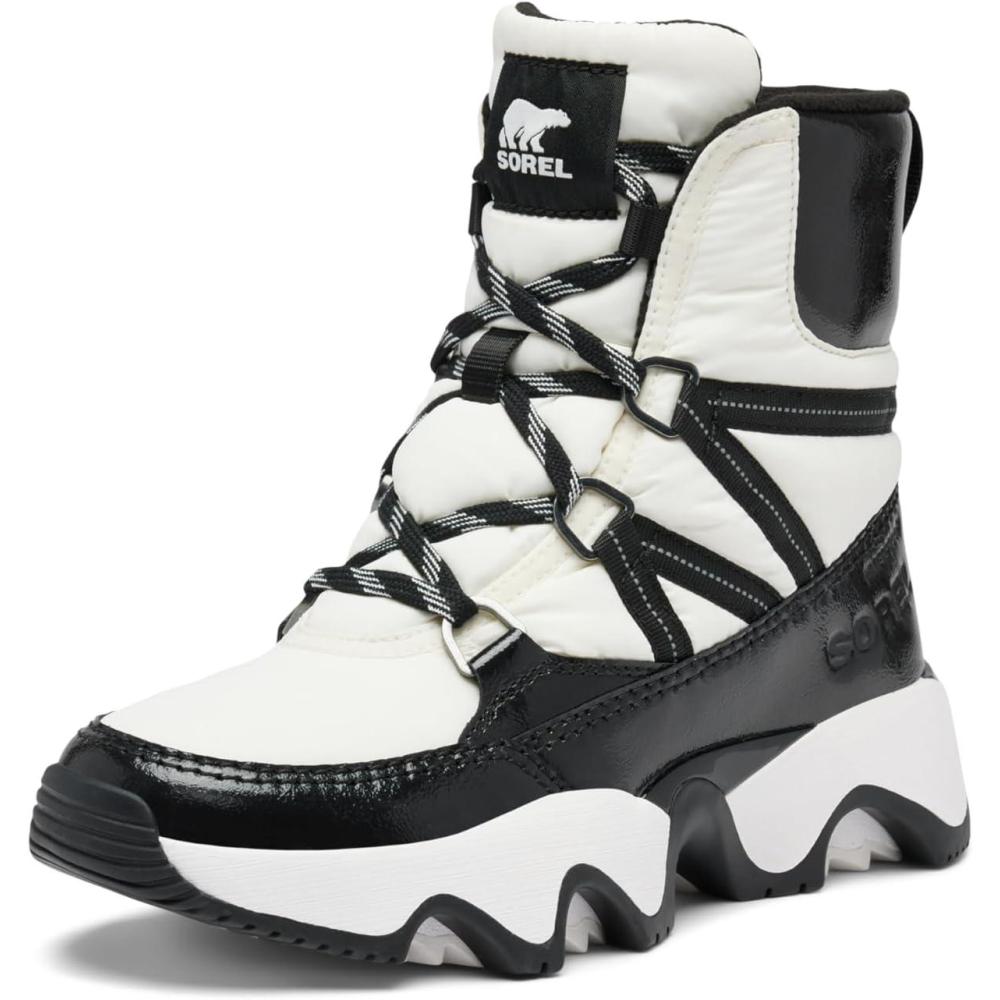 imageSOREL Womens Kinetic Impact Sport Waterproof BootSea SaltBlack