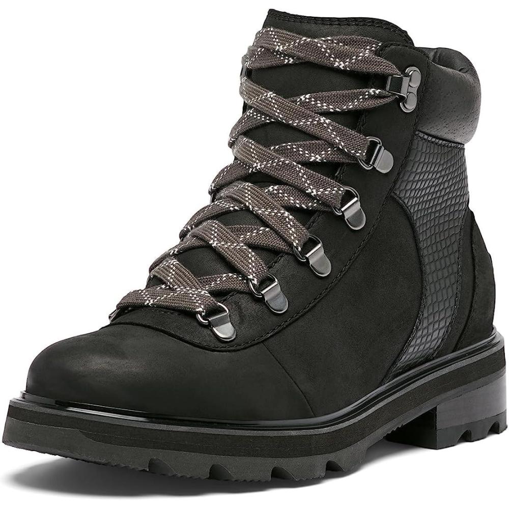 imageSOREL Womens Lennox Hiker Waterproof BootsBlack  Gum 2