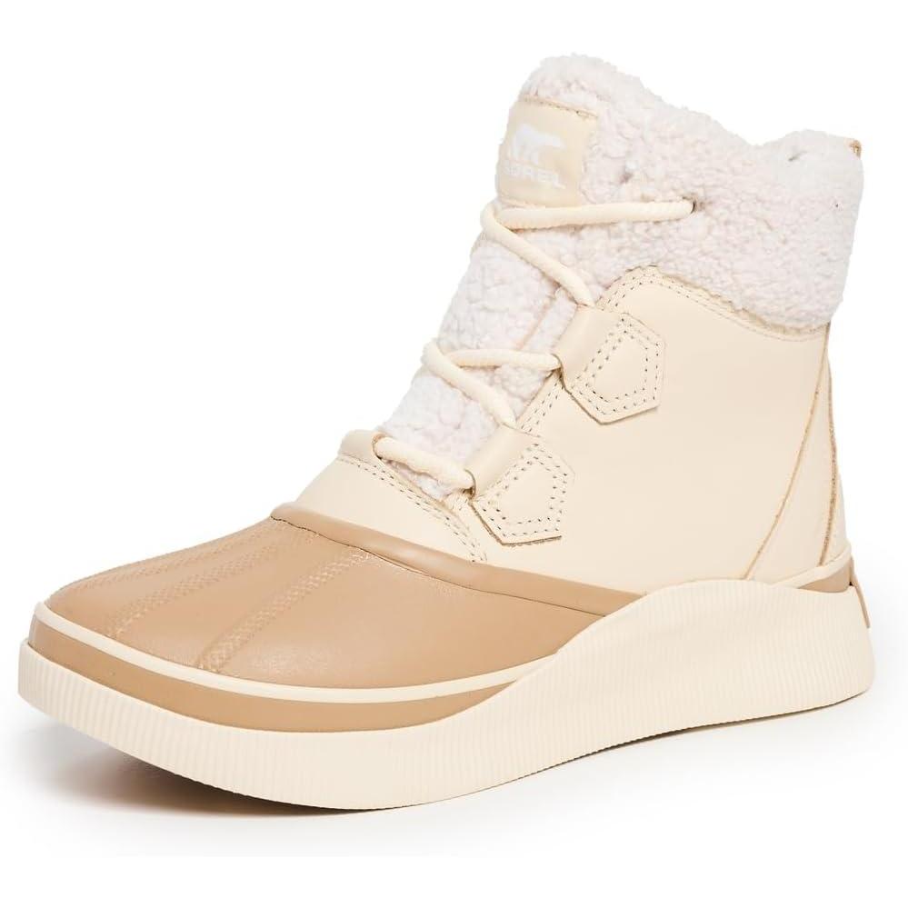 imageSOREL Womens Out N About lV Chillz Waterproof BootHoney WhiteCanoe