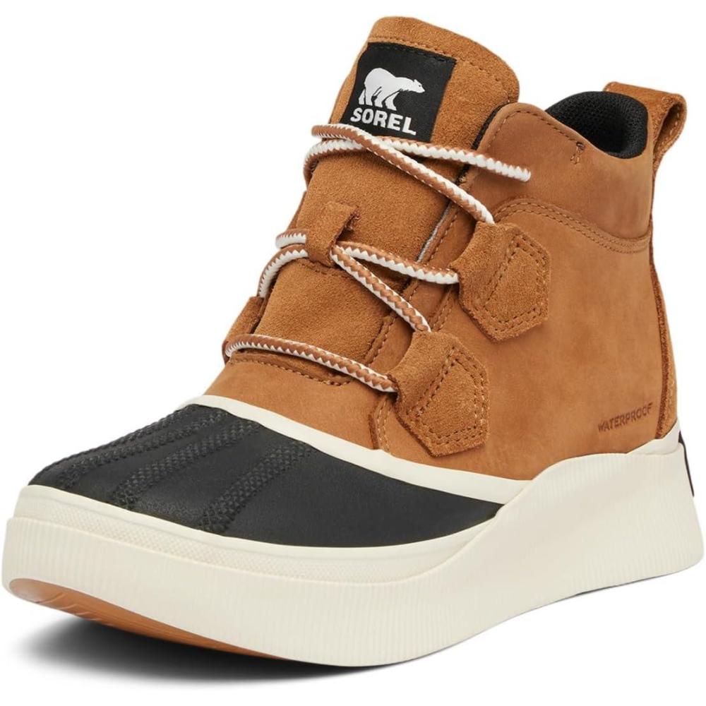 imageSOREL Womens Out N About lV Classic Waterproof BootTaffyBlack