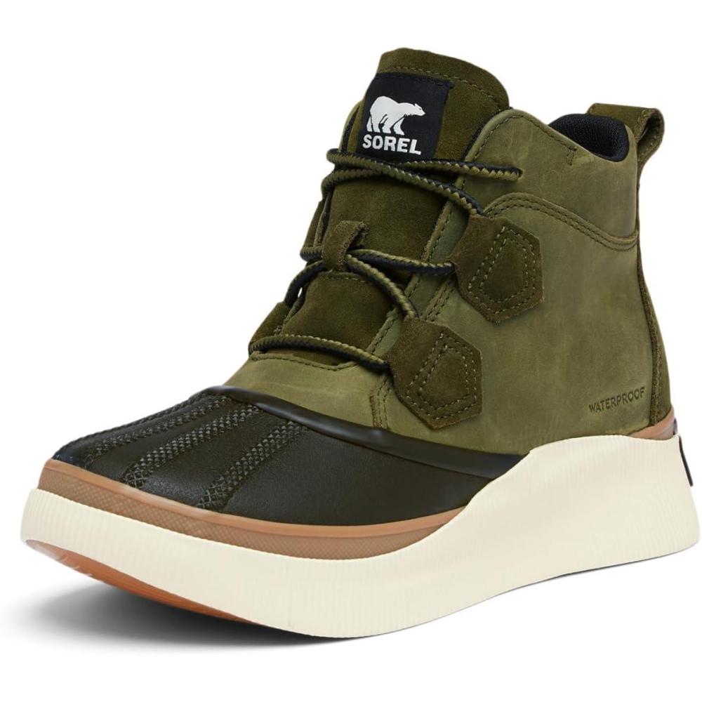 imageSOREL Womens Out N About lV Classic Waterproof BootUtility GreenBlack