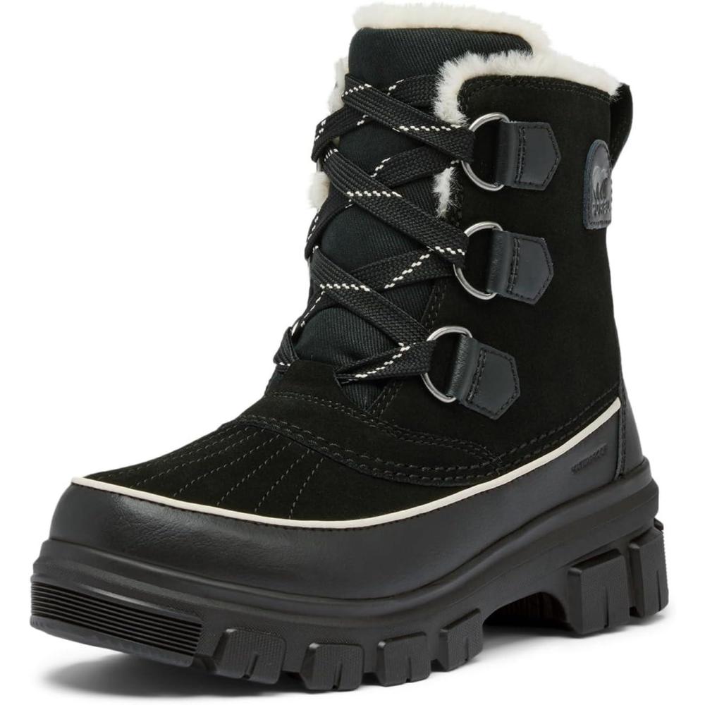 imageSOREL Womens Tivoli V Waterproof BootBlack Fawn