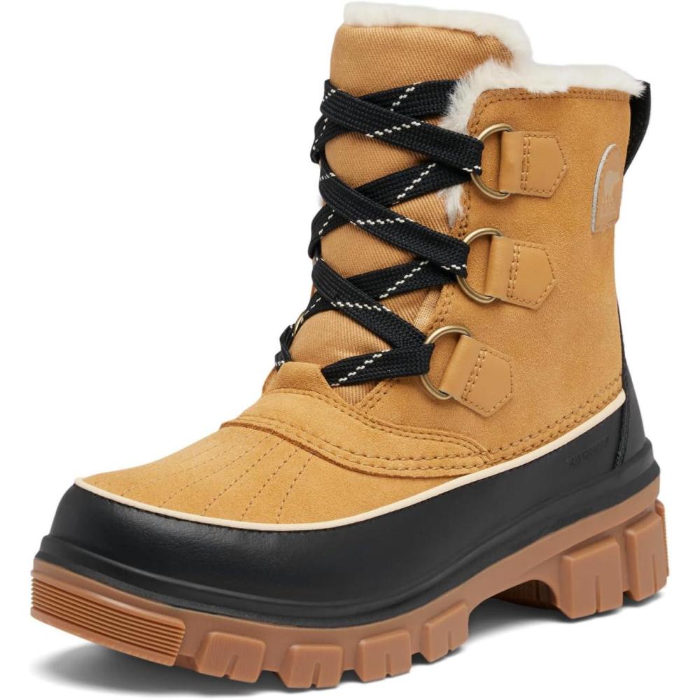 imageSOREL Womens Tivoli V Waterproof BootCurry Black