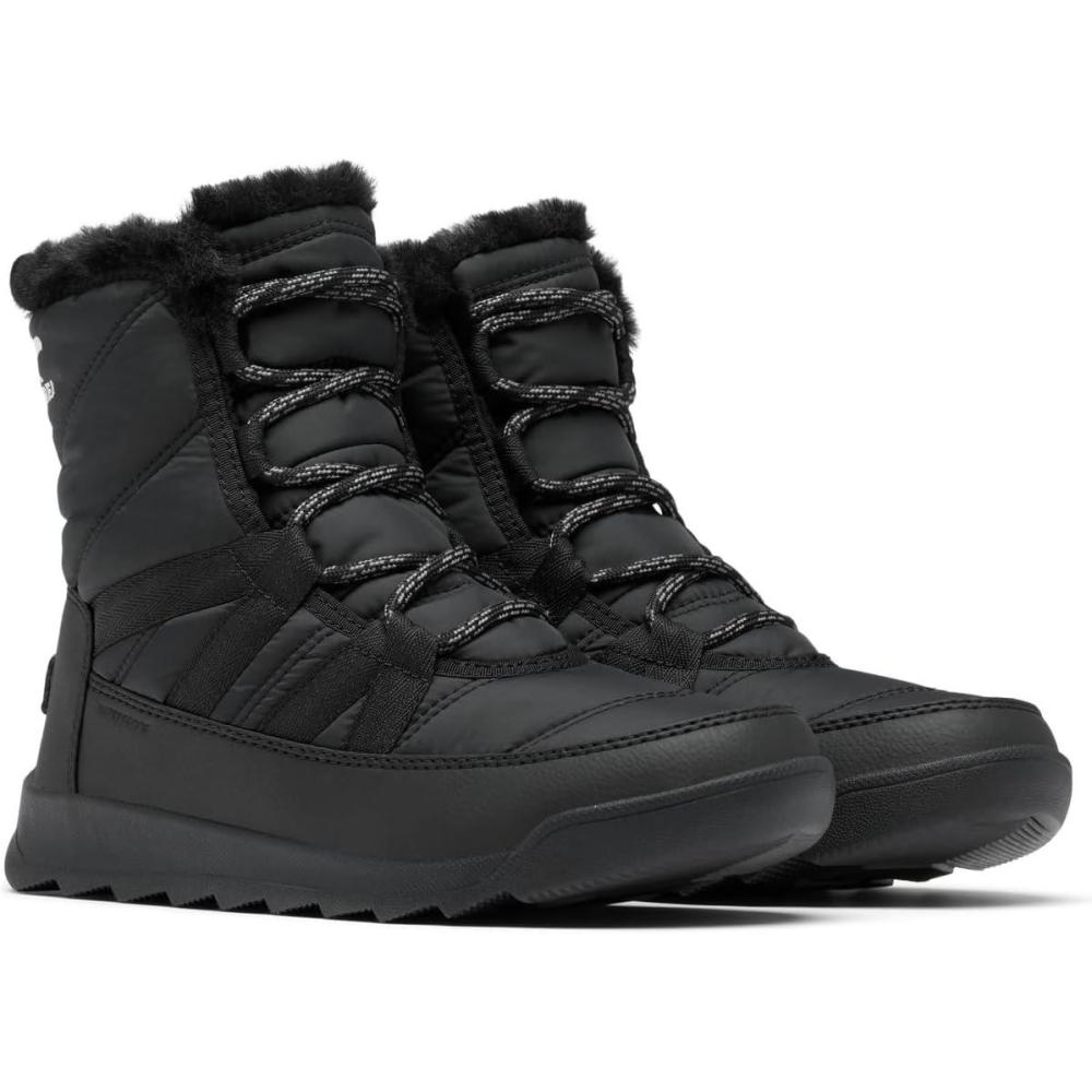imageSOREL Womens Whitney ll Plus Lace Waterproof BootBlackQuarry