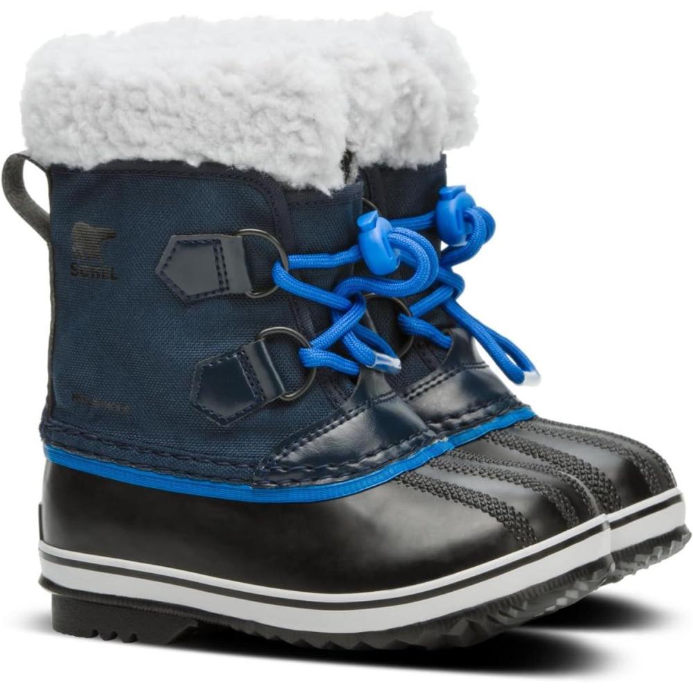 imageSorel Childrens Yoot Pac Nylon Waterproof BootCollegiate Navy Super Blue