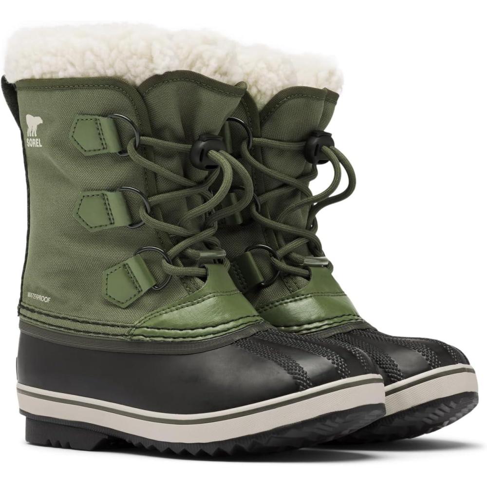 imageSorel Childrens Yoot Pac Nylon Waterproof BootHiker Green