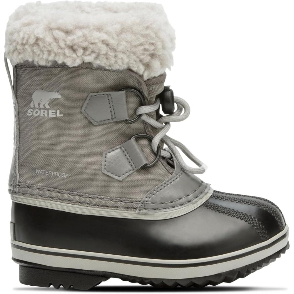 imageSorel Childrens Yoot Pac Nylon Waterproof BootQuarry Dove