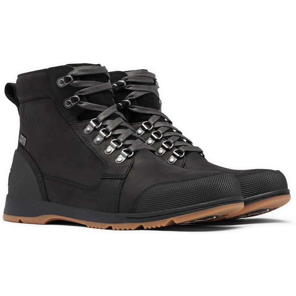 imageSorel Mens Ankeny II Mid Waterproof BootsBlack