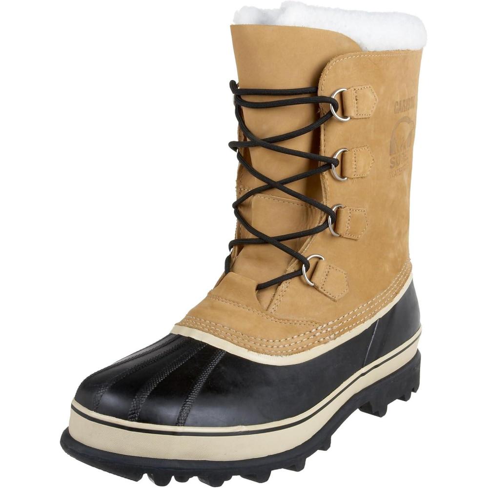 imageSorel Mens Caribou Snow BootBrown Buff