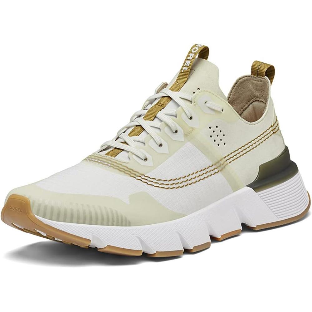 imageSorel Mens Kinetic Rush Ripstop SneakerWhite  Chalk