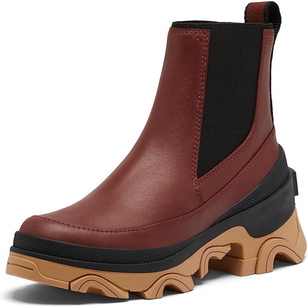 imageSorel Womens Brex Boot Chelsea Waterproof BootsSpice  Black