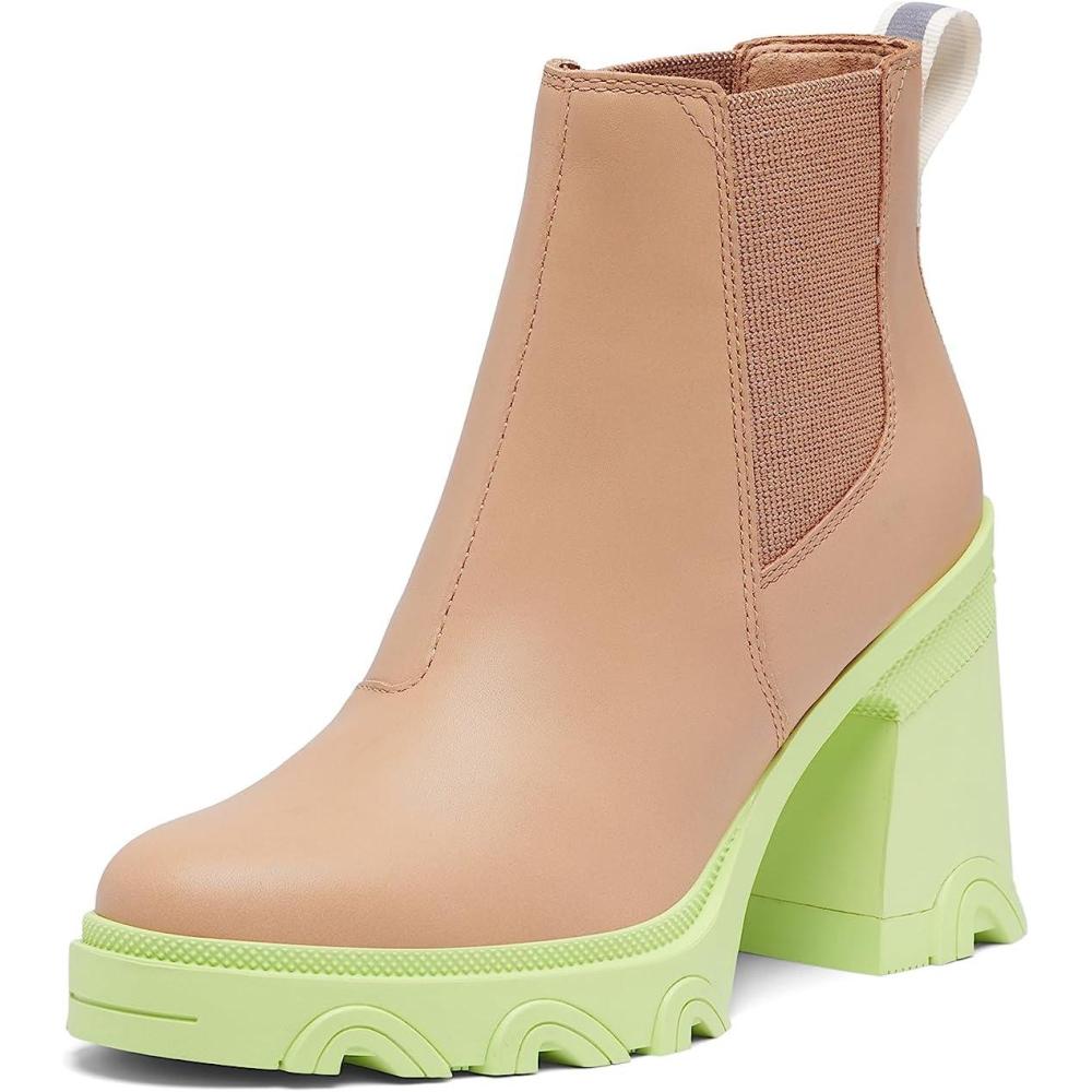 imageSorel Womens Brex Heel Chelsea BootsCanoe  Tippet