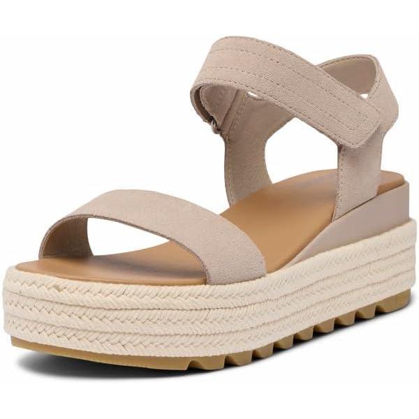 imageSorel Womens Cameron Flatform SandalsCrushed ClayGum 17
