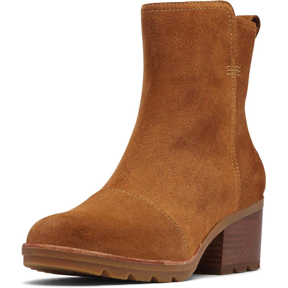 imageSorel Womens Cate Bootie  Casual Light Rain  WaterproofCamel Brown
