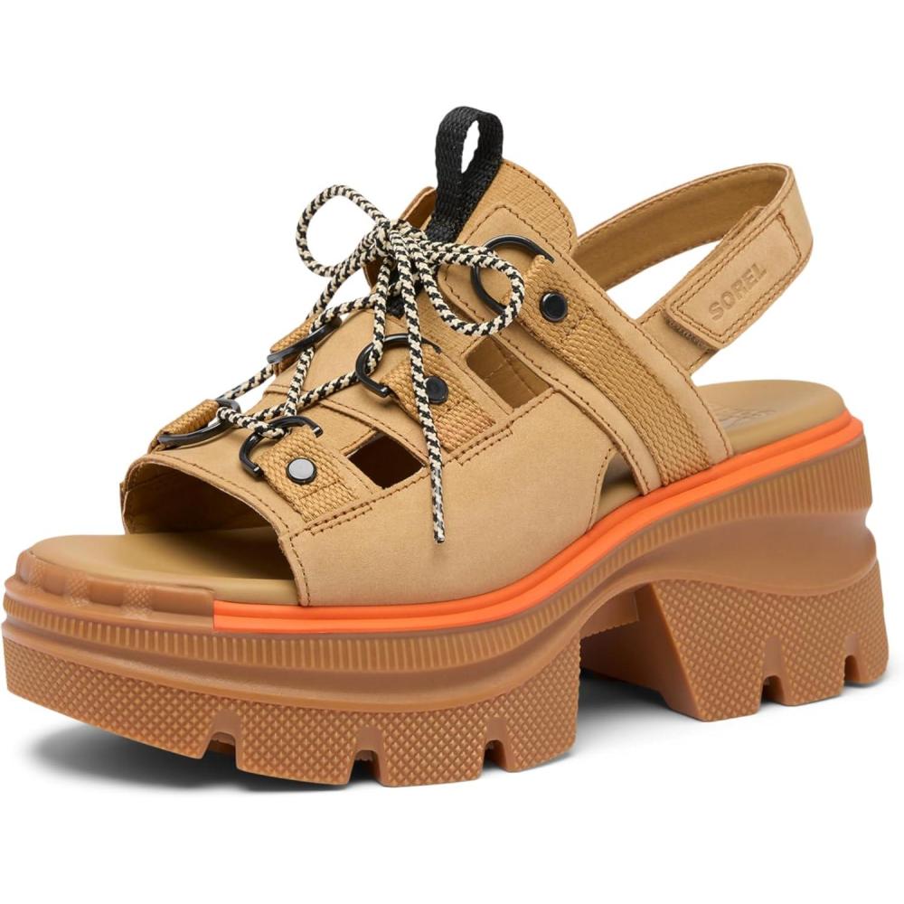 imageSorel Womens Contemporary SandalCaribou BuffBlack