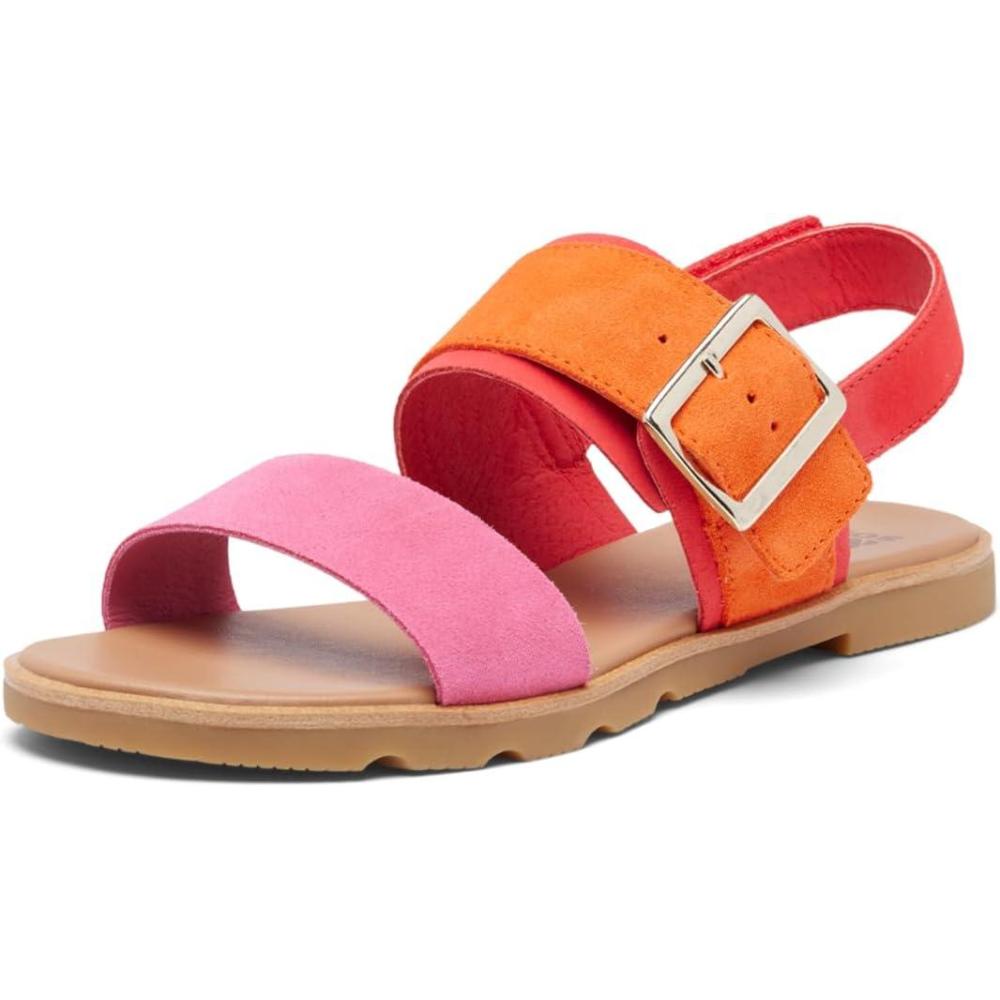 imageSorel Womens Ella III Slingback SandalRed Glo Gum 16