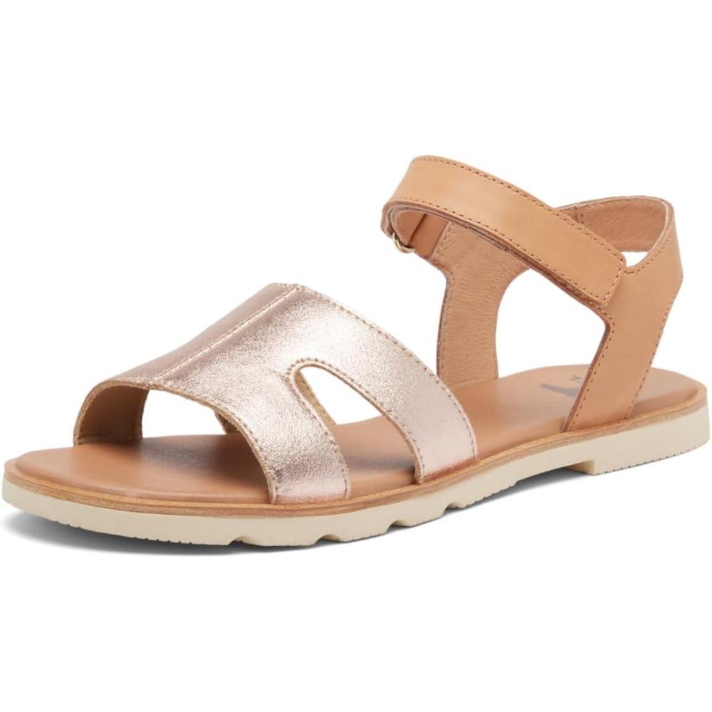 imageSorel Womens Ella lll Ankle Strap SandalHonest Beige Honey White