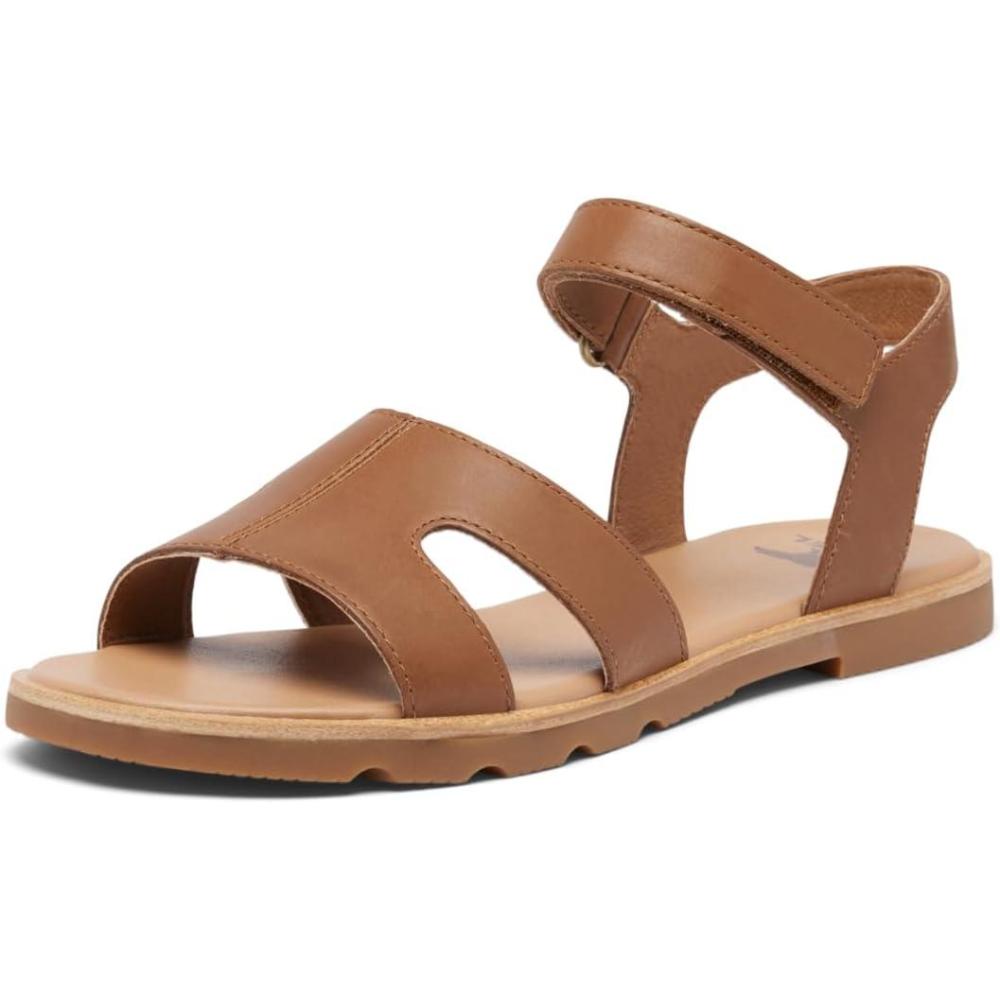 imageSorel Womens Ella lll Ankle Strap SandalVelvet Tan Gum