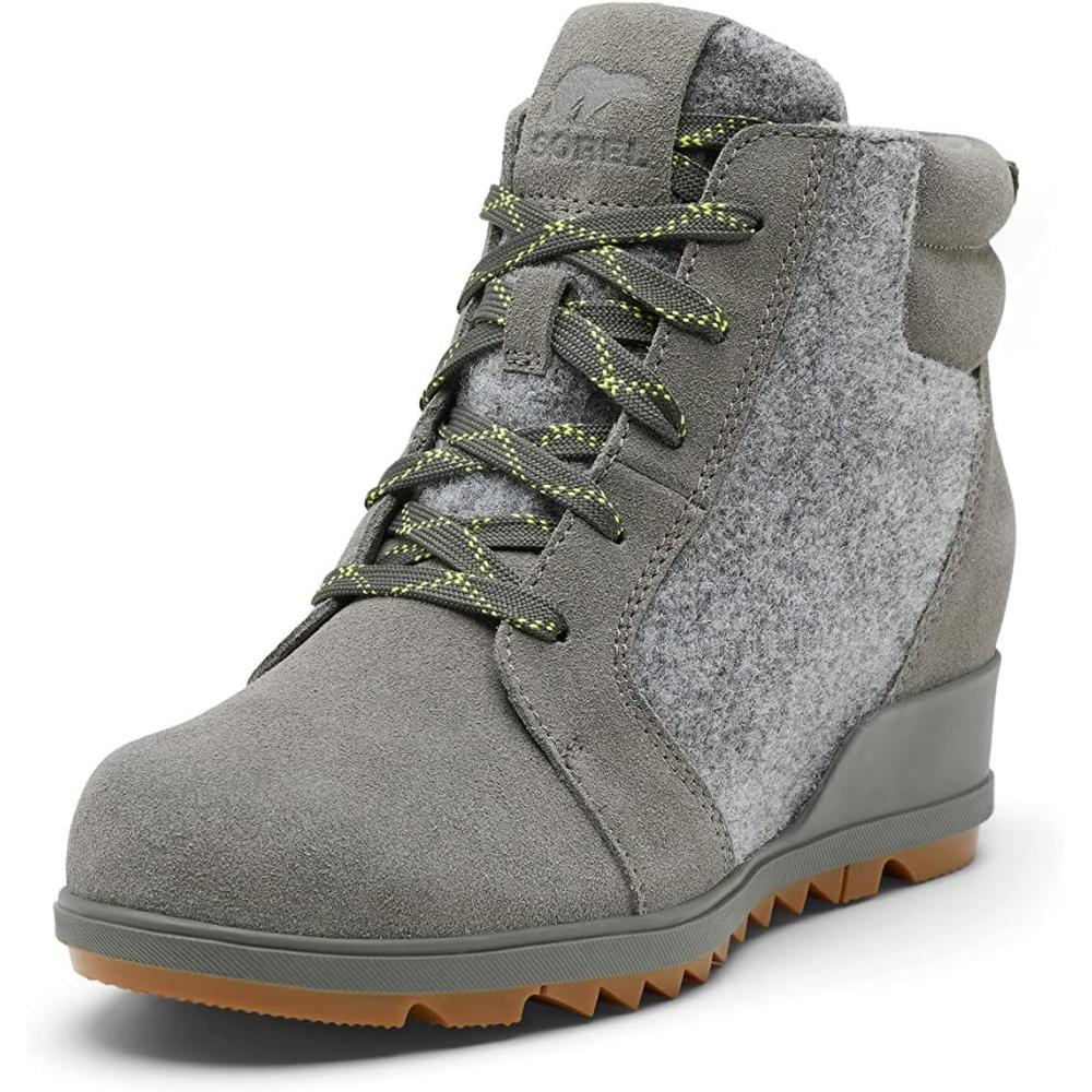 imageSorel Womens Evie Ankle Lace BootQuarry  Grill