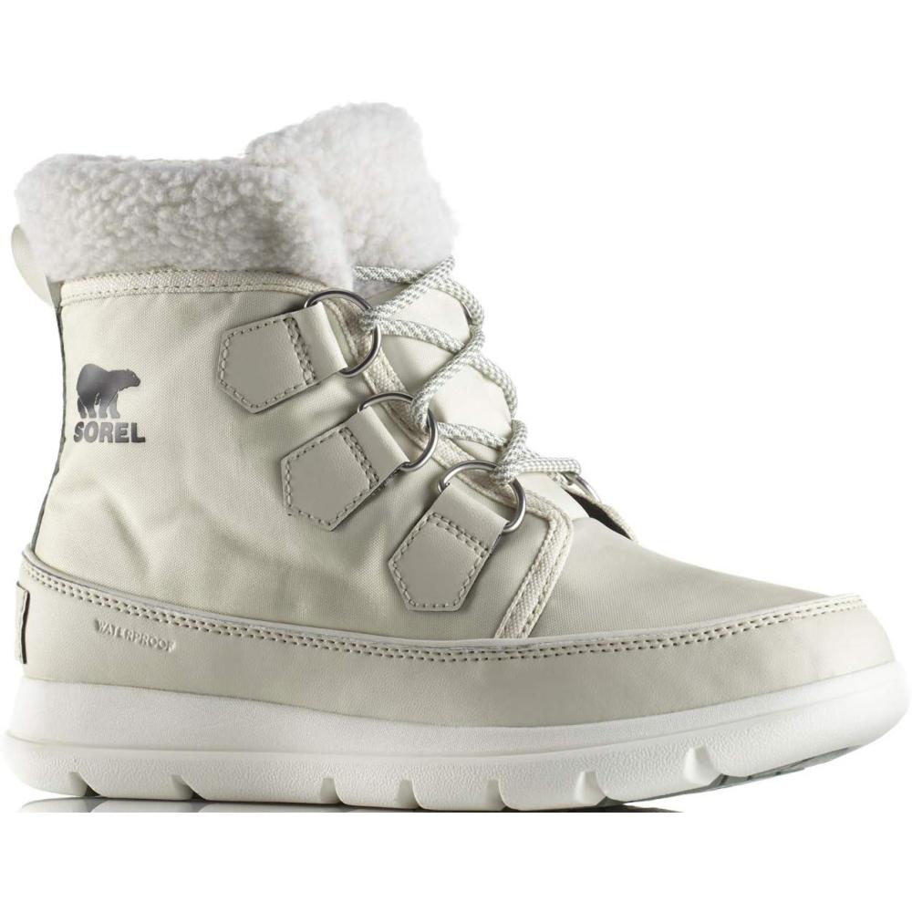 imageSorel Womens Explorer Carnival Winter Boots 2 AUFawn Sea Salt