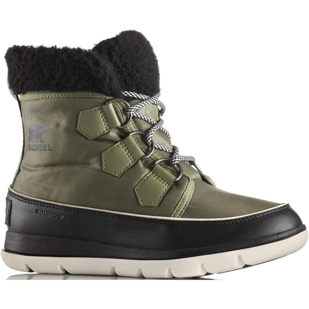 imageSorel Womens Explorer Carnival Winter Boots 2 AUHiker GreenBlack