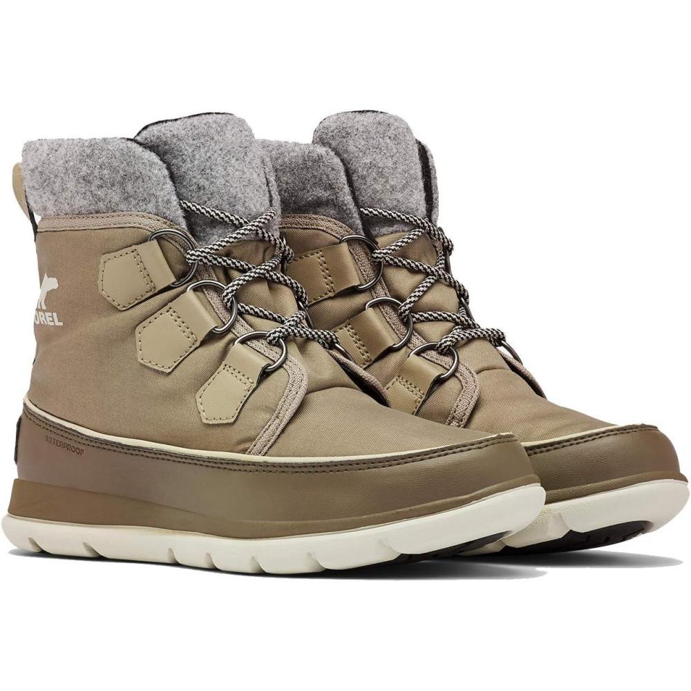 imageSorel Womens Explorer Carnival Winter Boots 2 AUKhaki Ii
