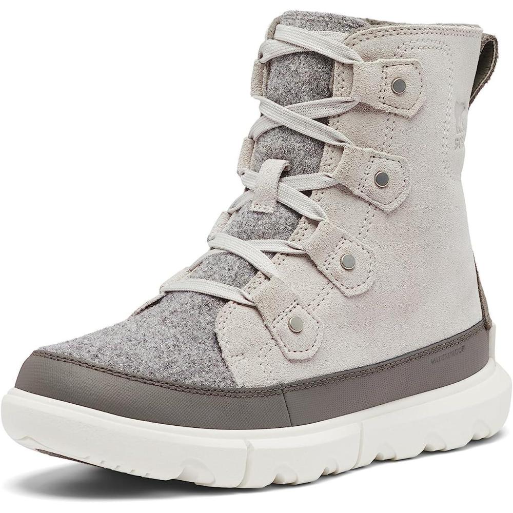 imageSorel Womens Explorer Next Joan Waterproof BootsMoonstone  Sea Salt