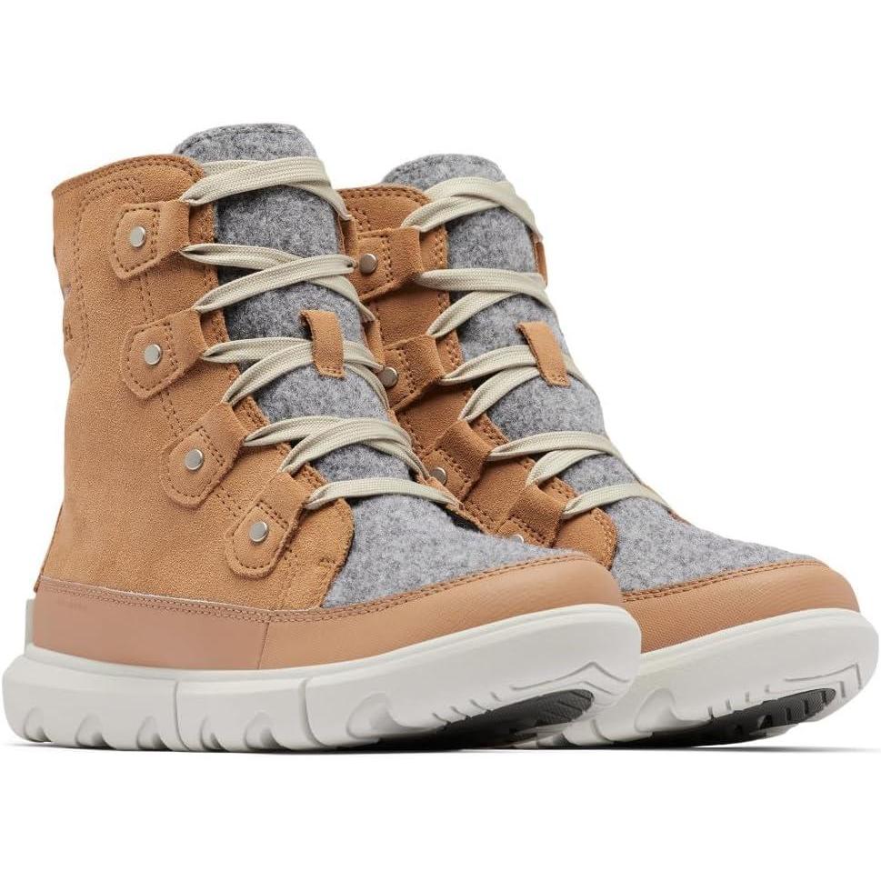 imageSorel Womens Explorer Next Joan Waterproof BootsTawny Buff  Moonstone