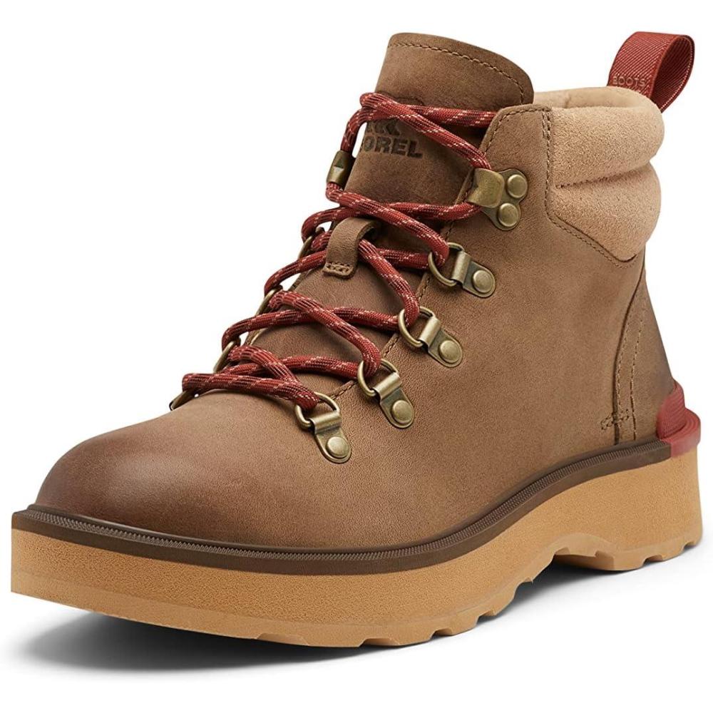 imageSorel Womens HiLine Hiker BootUmber  Tawny Buff