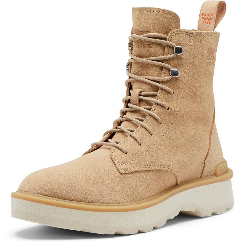 imageSorel Womens HiLine Lace BootsCeramic  Chalk