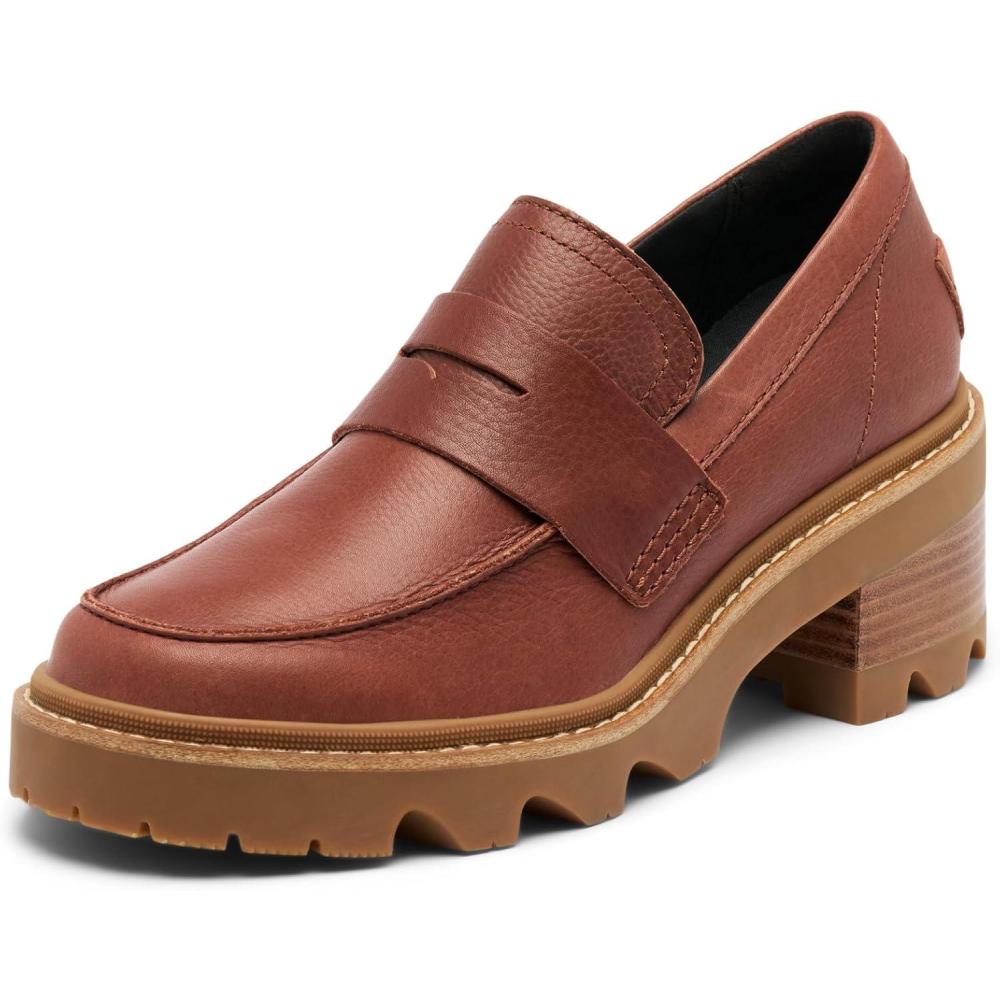 imageSorel Womens Joan Now City LoaferRustic BrownGum 2