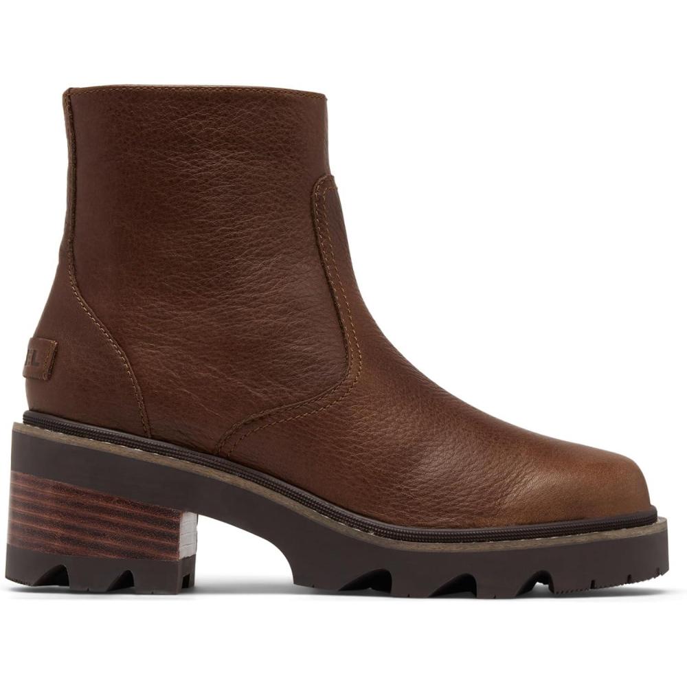 imageSorel Womens Joan Now Zip Bootie Fashion BootTobaccoBlackened Brown