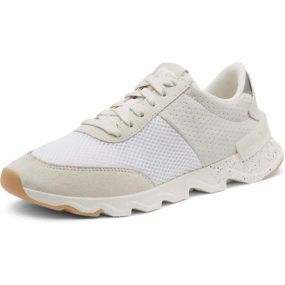 imageSorel Womens Kinetic Lite Lace Sneaker Casual Running and Walking White Size 10