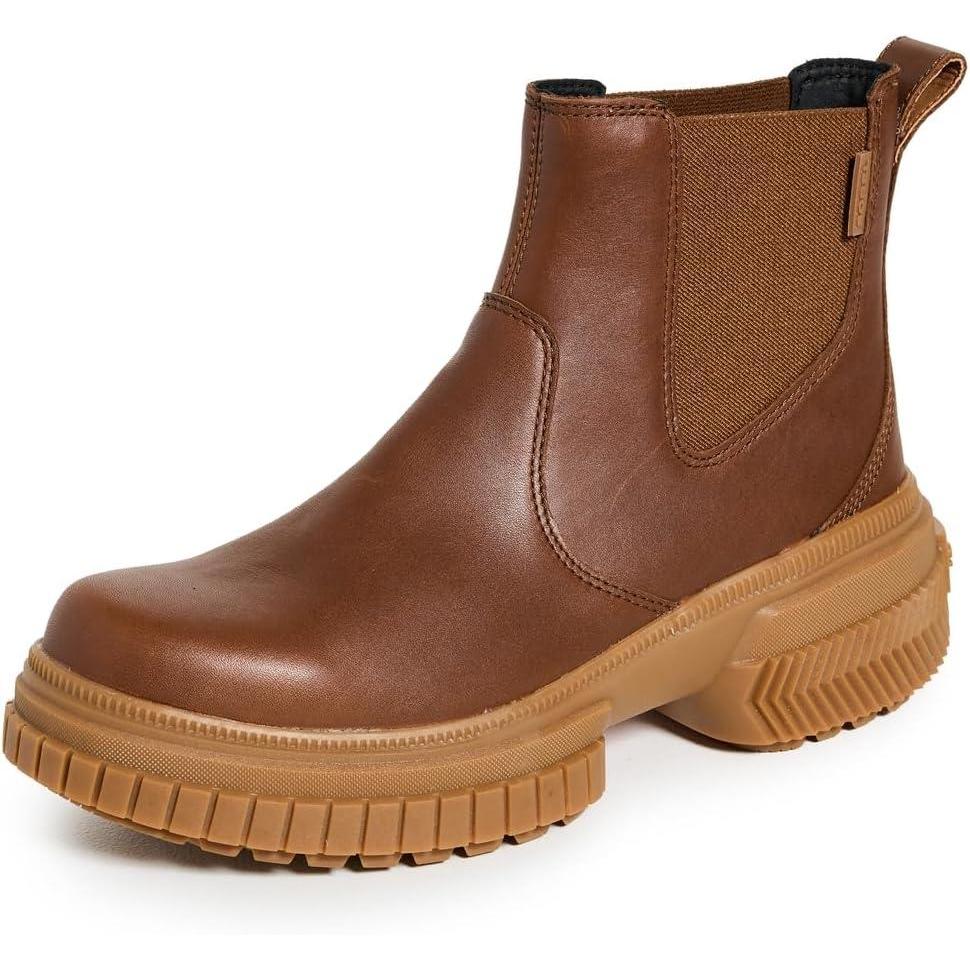 imageSorel Womens Ona Ave Chelsea Boot Wp FashionVelvet TanGum 2