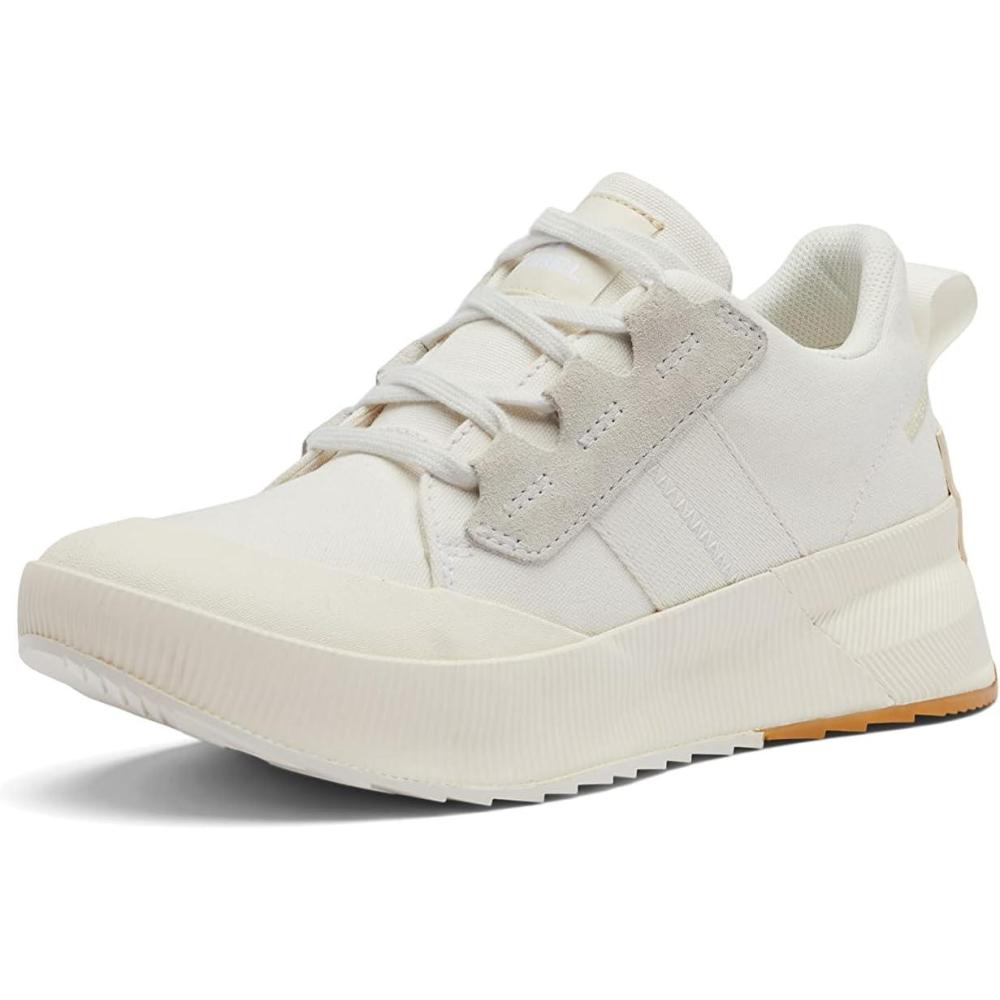 imageSorel Womens Out N About III Low Sneaker Canvas ShoesSea Salt  Chalk