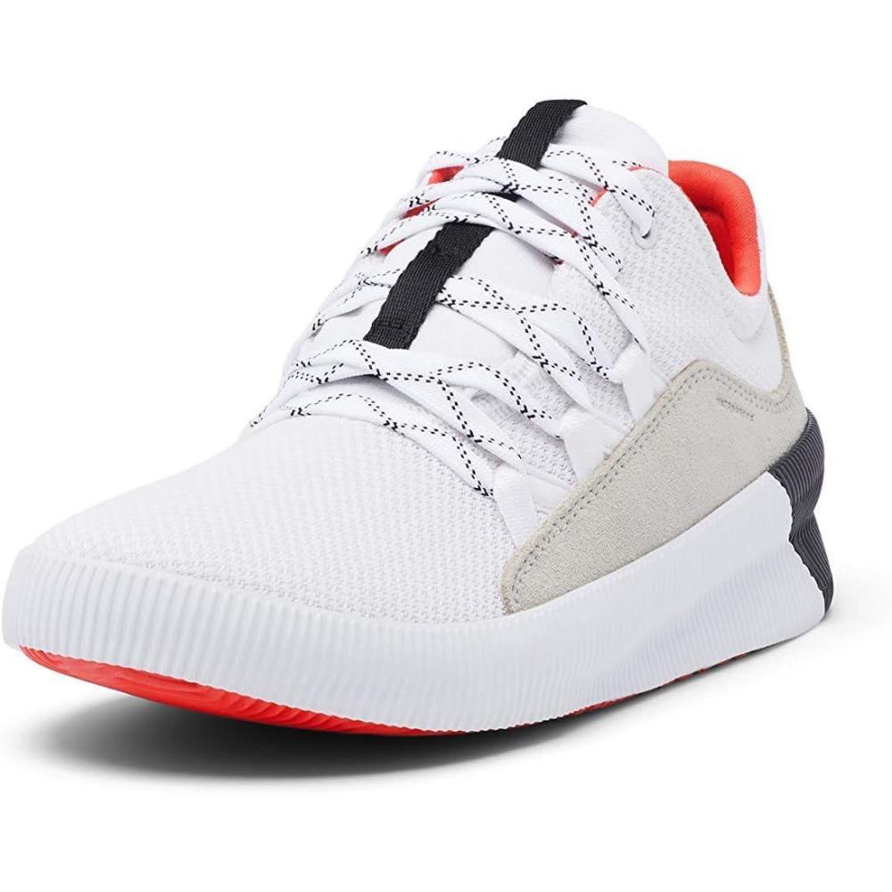 imageSorel Womens Out N About III Plus Lace Sneaker  Waterproof Suede SneakersWhite