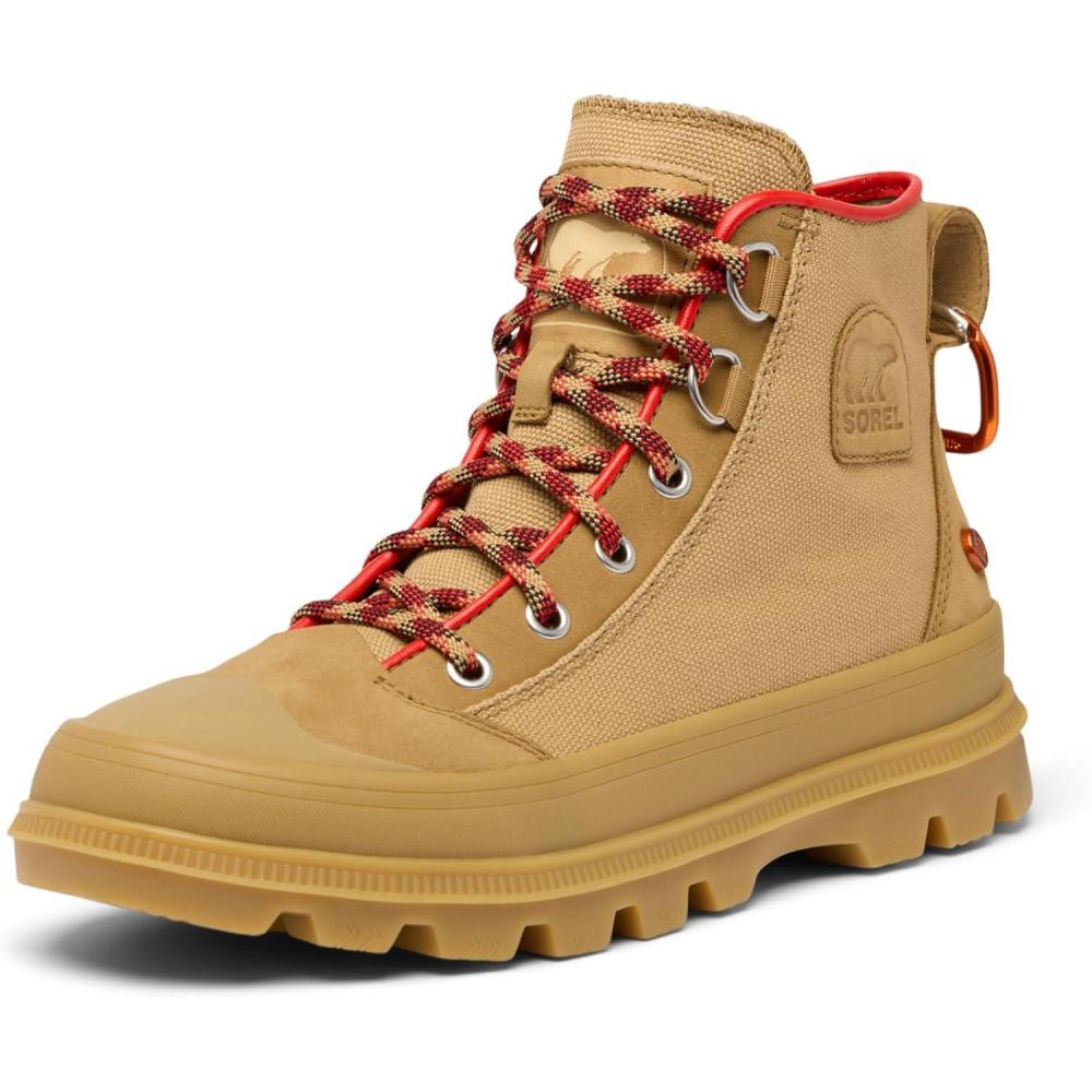 imageSorel Womens Scout N About Mid Sneaker Gear ChkCaribou BuffGum