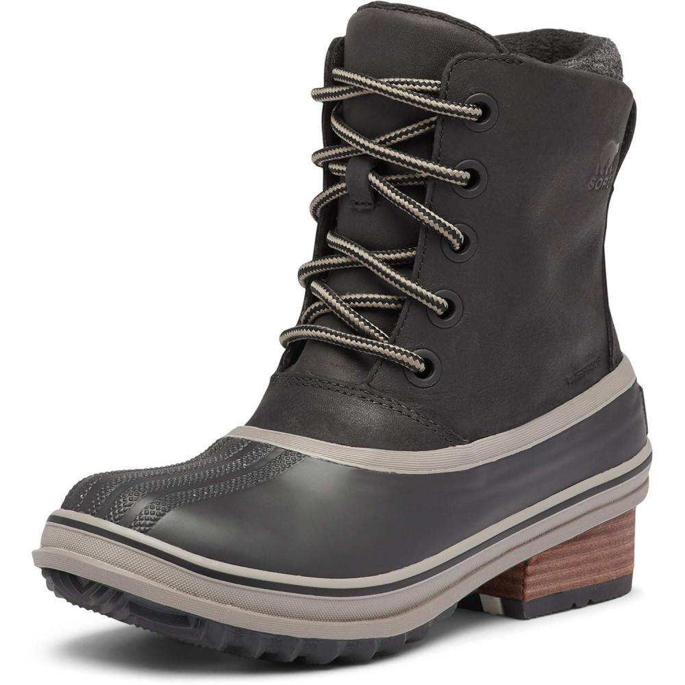 imageSorel Womens Slimpack III Lace  Rain and Snow  WaterproofBlack
