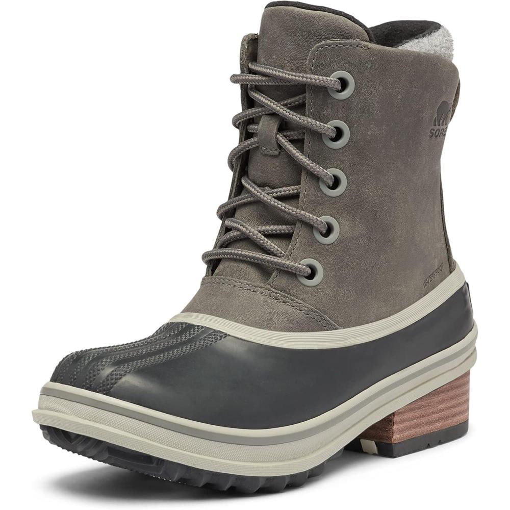 imageSorel Womens Slimpack III Lace Rain and Snow WaterproofQuarry