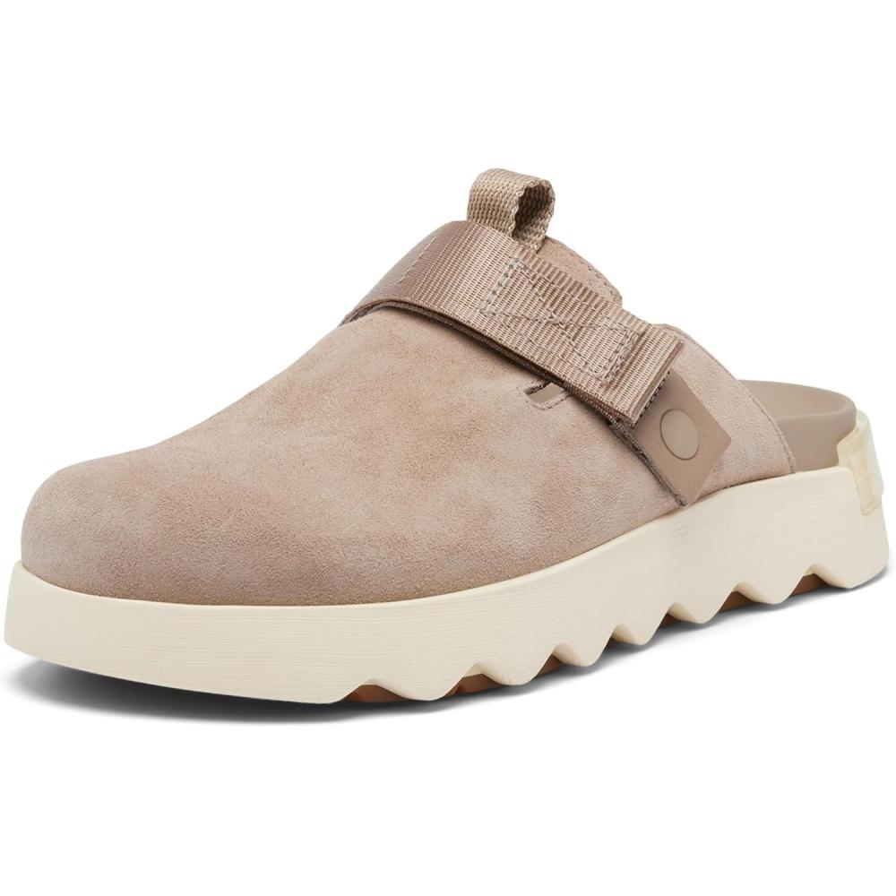 imageSorel Womens Viibe Clog SlipOnsOmega Taupe Bleached Ceramic