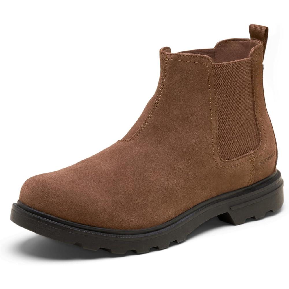imageSorel mens Cyprus Chelsea WaterproofTobaccoBlackened Brown