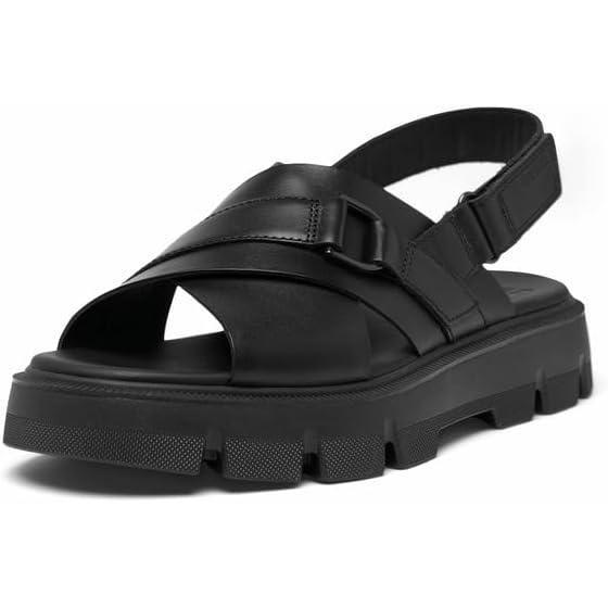 imageSorel womens Rein Cb Crisscross SandalBlackBlack
