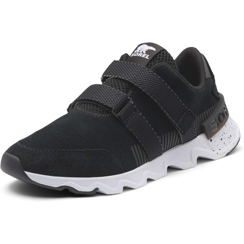 imageWomens Sorel Kinetic Lite Lace Up Walking Sneakers OutdoorBlack