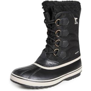 SOREL – Men’s 1964 Pac Nylon Snow Boot for Winter(Black Black Ancient Fossil)