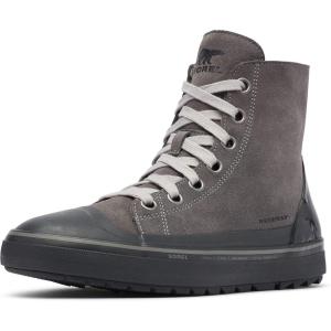 SOREL – Men’s Cheyanne Metro Hi Waterproof Insulated Winter Sneaker(Grey Quarry)
