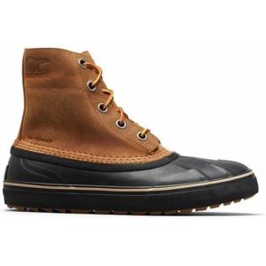 SOREL – Men’s Cheyanne Metro Lace Waterproof Insulated Winter Boot(Elk  Black)