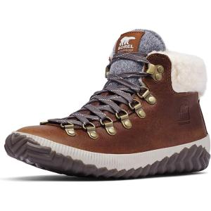 SOREL – Women’s Out ‘N About Plus Conquest Waterproof Suede Boot(Elk)
