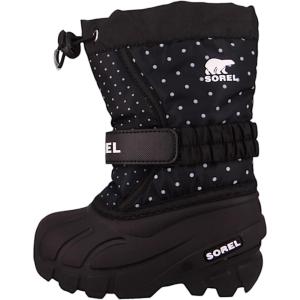 SOREL – Youth Flurry Winter Snow Boots for Kids(Black)