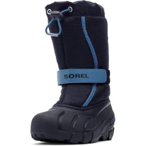 SOREL – Youth Flurry Winter Snow Boots for Kids(Collegiate Navy)