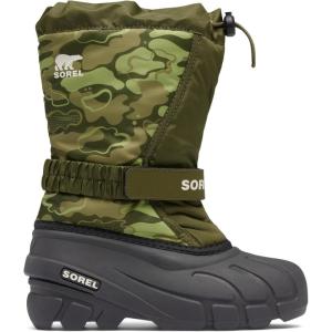 SOREL Children’s Flurry Boot(Utility Green/Savory)